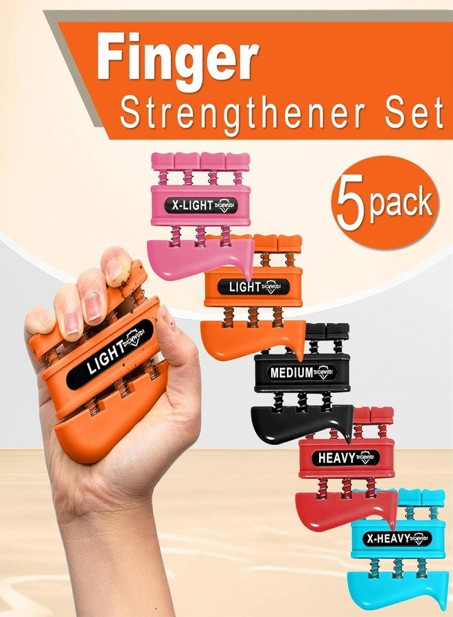 DICYWUDI Grip Strength Trainer, Finger Strength Trainer for Grip Strength Training for Fingers, Wrists, and Hands for Home, Office, Gym, Climbing, Athletes, Musicians, and Therapy - Image 5