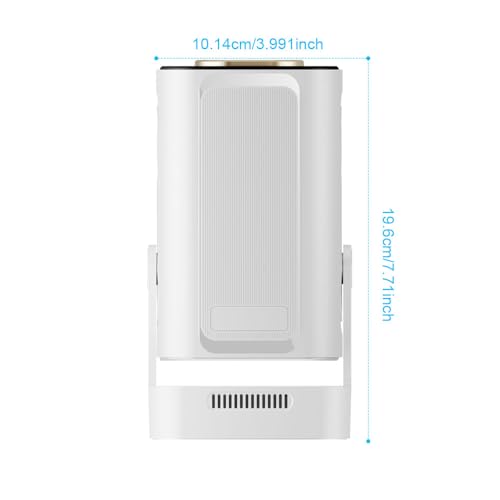Crelander Auto Focus Mini Projector with Native 1080P Support, Portable Projector with Wifi and Bluetooth, Outdoor Projector Built in Apps, Smart Projector 260 ANSI, HY310 Pro/HY260 Pro Movie Projector - Image 4