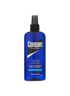 Consort Extra Hold Nonaero Hair Spray Pump Unscented 8 Ounce  - Image 1
