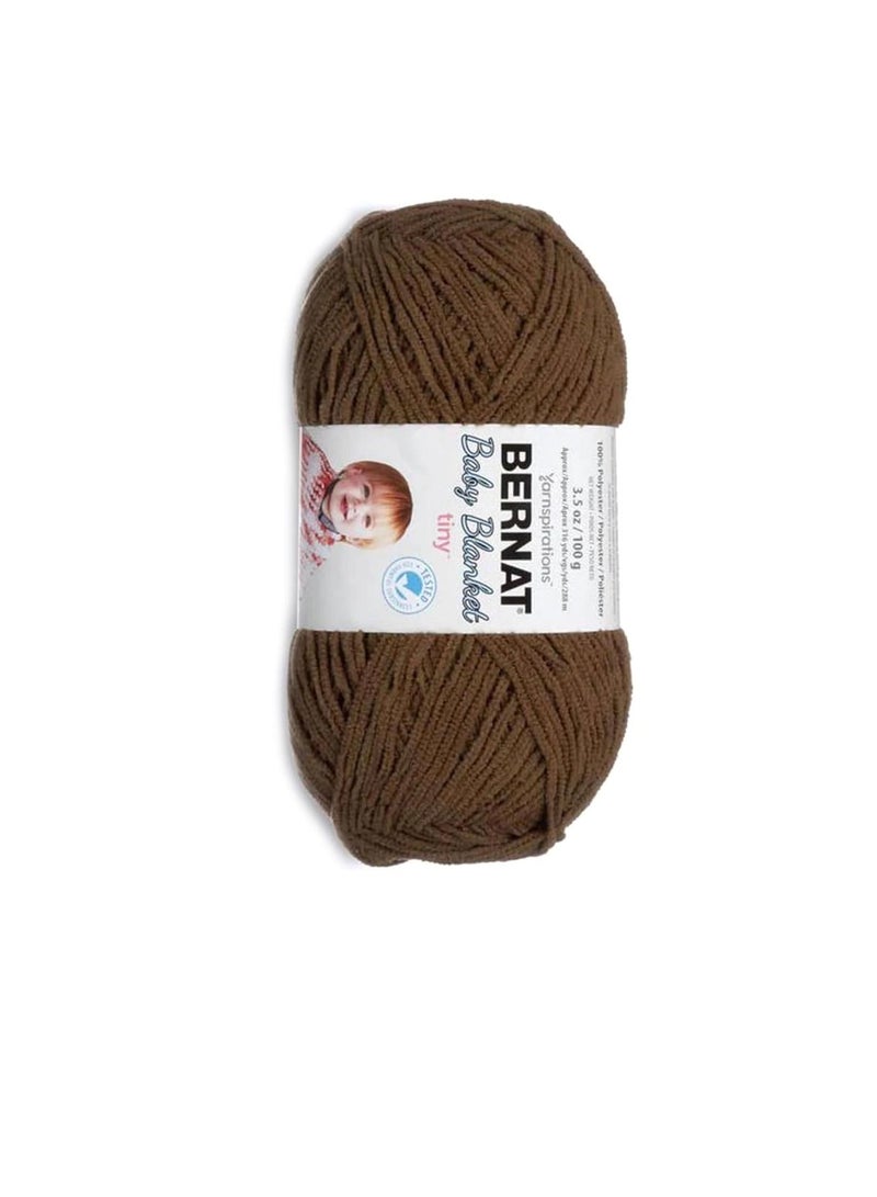 Bernat Bernat Baby Blanket Tiny Yarn Brown Bear - Image 3