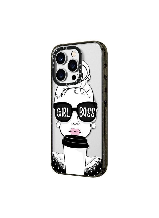 Casetify - iPhone 14 Pro Impact Case with Magsafe - Girl Boss - Image 1