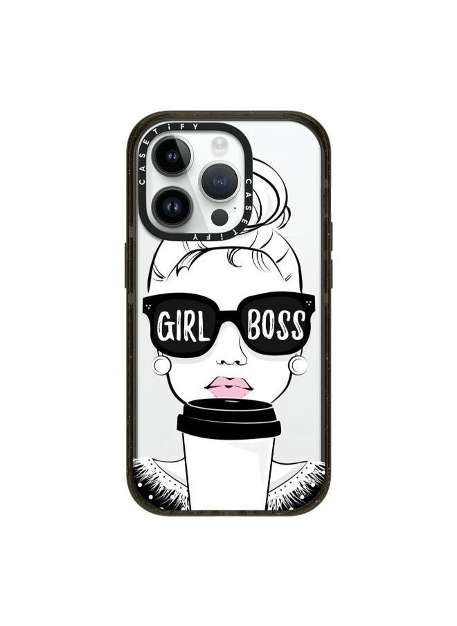 Casetify - iPhone 14 Pro Impact Case with Magsafe - Girl Boss - Image 1