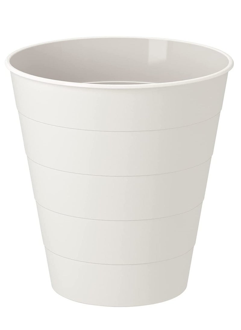 ALMUFARREJ Trash Can White Plastic  - Image 2