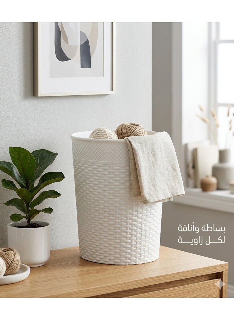 ALMUFARREJ Elegant and Practical Trash Bin with a Modern Design for Bedrooms and Offices - Image 2