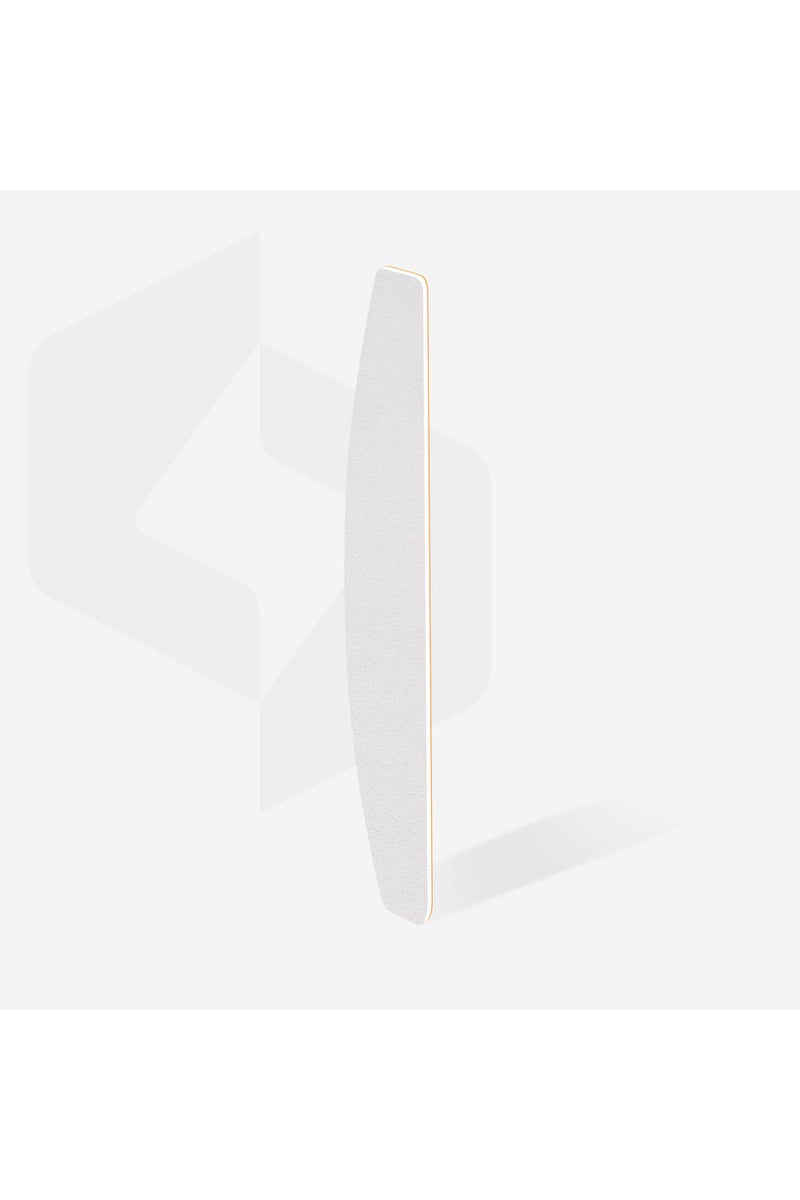 STALEKS PRO Disposable white files for crescent nail file on a soft foam layer - EXPERT 40 | 180 grit (30 pcs) - Image 2