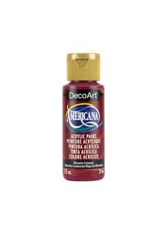 DecoArt Americana Acrylic Paint2Ouncealizarin Crimson  - Image 1
