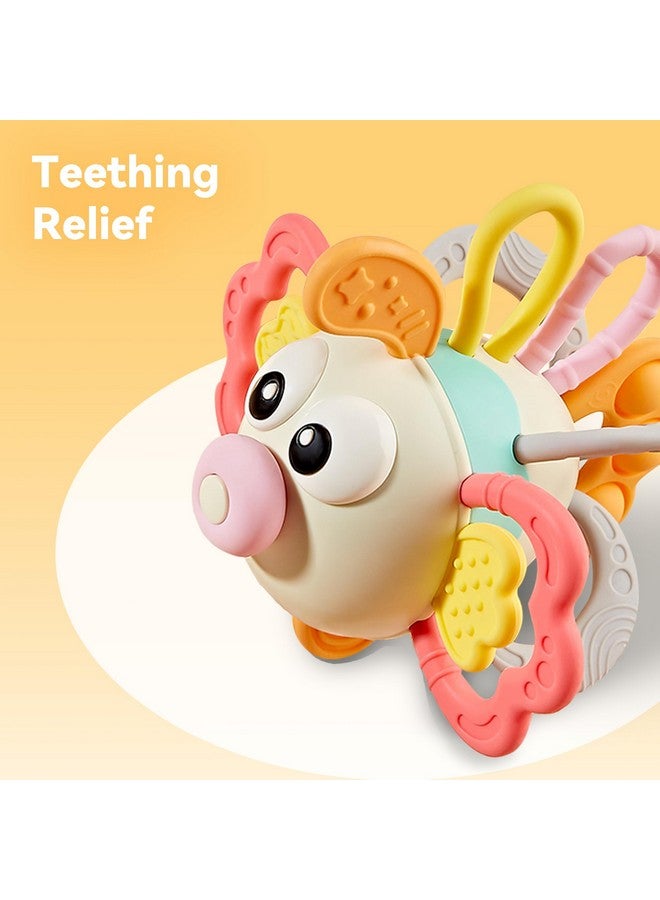 iPlay, iLearn Baby Toy 6-12 Month, Infant Sensory Teething Toy, Toddler Montessori Learning Activity Busy Play Set, Babies Crib Carseat Travel First Birthday Gift 7 9 10 Month 1 2 Year Old Girl Boy - Image 4