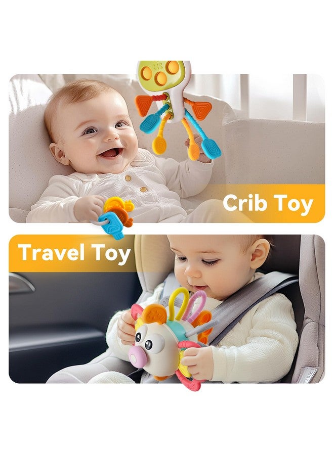 iPlay, iLearn Baby Toy 6-12 Month, Infant Sensory Teething Toy, Toddler Montessori Learning Activity Busy Play Set, Babies Crib Carseat Travel First Birthday Gift 7 9 10 Month 1 2 Year Old Girl Boy - Image 5