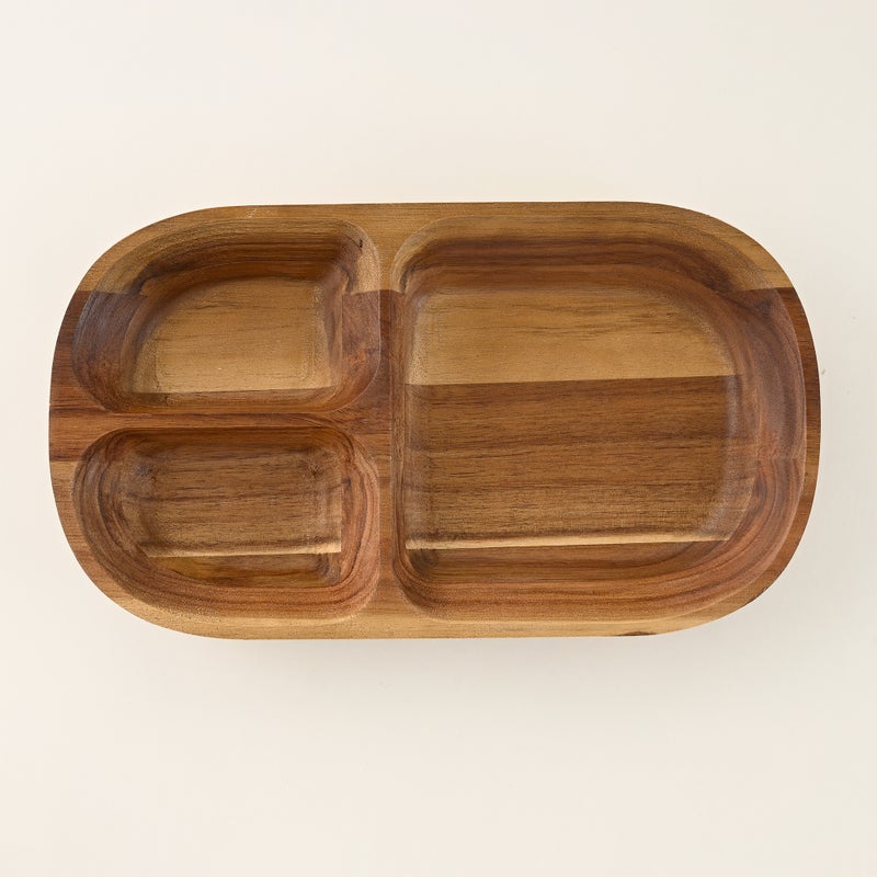 Dallaty Wooden Nuts Plate 31*17.5*3.8Cm - Image 3