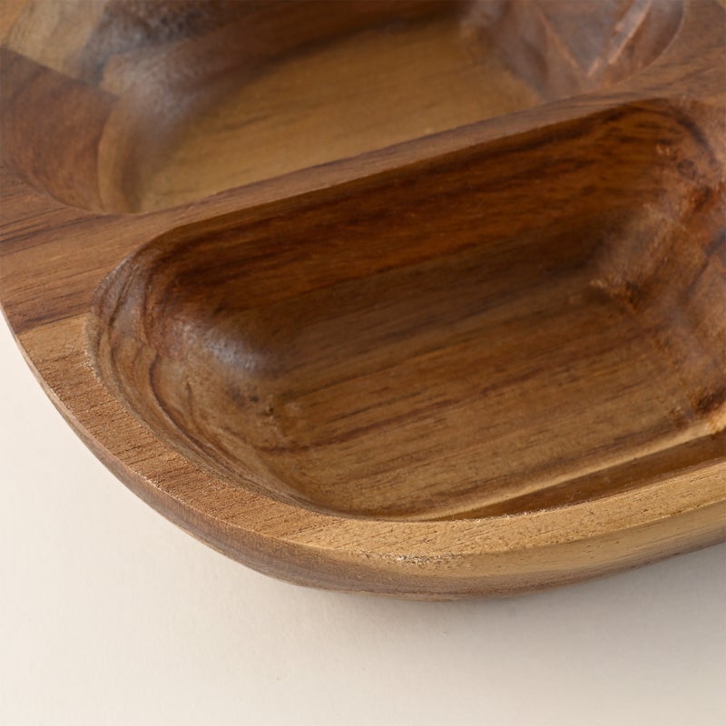 Dallaty Wooden Nuts Plate 31*17.5*3.8Cm - Image 2