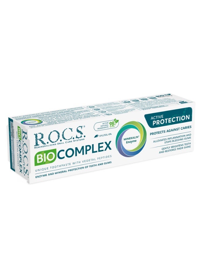 Rocs Toothpaste R.O.C.S BIOCOMPLEX Active Protection, 94 g - Image 2