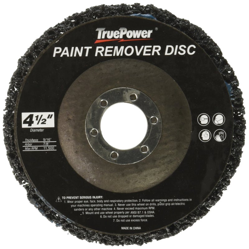 TruePower 10 pack 4-1/2" Replacement Disc for Paint & Rust Remover, Stripper - Image 5