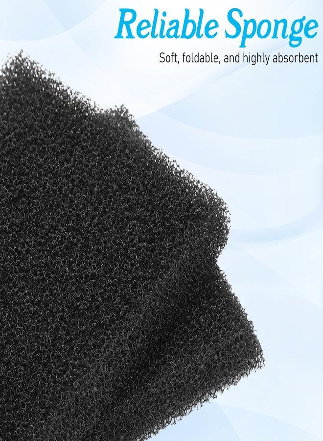 Zelphvt 4 Pack Filter Sponge, Aquarium Sponge Aquarium Bio Sponges Filter for Fish Tank Filters Sumps Ponds Hydroponics 5.12" x 4.72" x 0.78" - Image 5