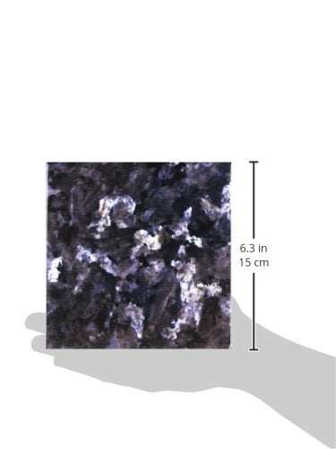 3dRose ct_97938_2 Blue Pearl Granite Print Ceramic Tile, 6" - Image 3