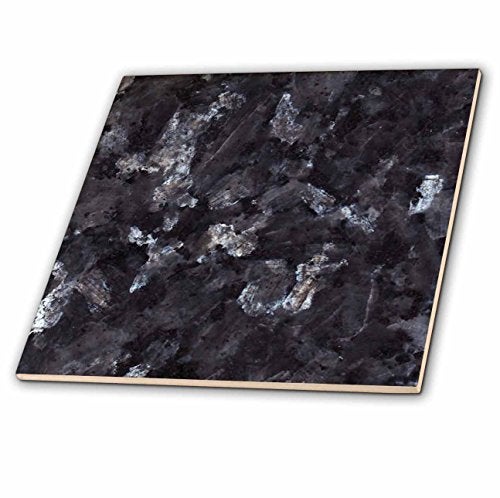 3dRose ct_97938_2 Blue Pearl Granite Print Ceramic Tile, 6" - Image 5