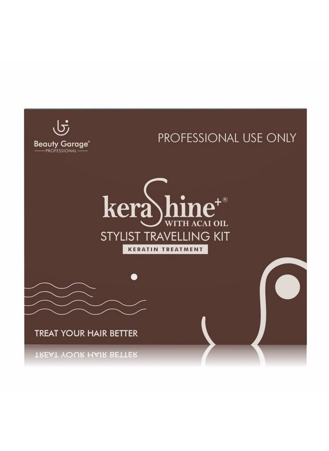 Beauty Garage K9 Kerashine Stylist Travelling Kit (Triple Detox + Kerashine Treatment + Conditioner)  - Image 1