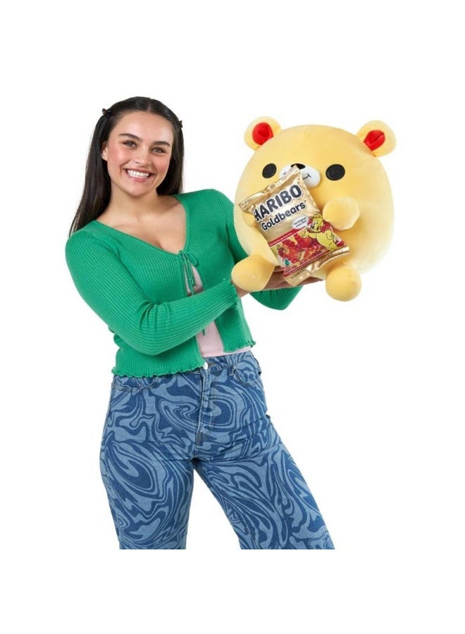 ZURU Snackles Gold Bear Holding Haribo Plush Toy (35 cm)  - Image 2