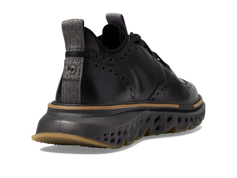 Cole Haan Men's 5.Zerogrand Wing Oxfords, Black/Pavement/Stormcloud, 8-W US - Image 5