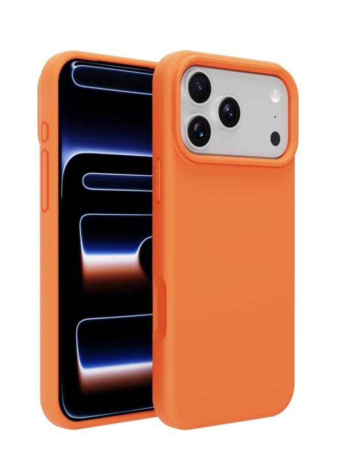 Mlbose iPhone 17 Pro Case Soft Silicone Cover with Microfiber Lining Full-Body Protective Case For iPhone 17 Pro - Image 1