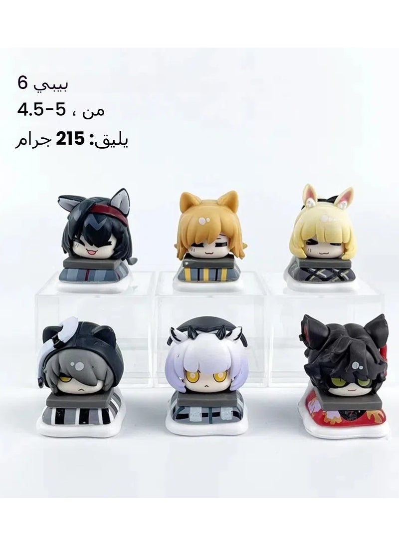 general Tomorrow's Ark Blind Box Warm Winter Quilt Furnace Series Figure Model Puppet Shadow Doll, Flawed White Cuckoo Box Egg Gift - Image 2