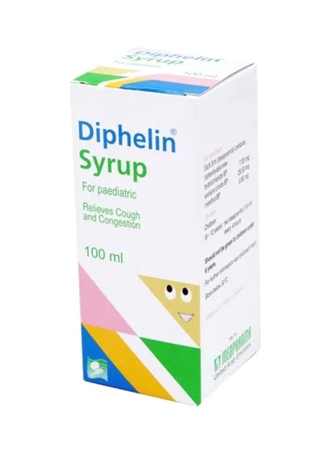 Medpharma - Diphelin Syrup Pedia 100Ml - Image 1
