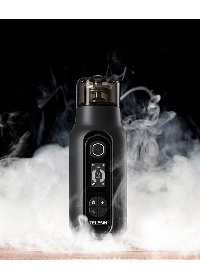 Beauenty - TELESIN Fog Machine, Photography Fog Effect, Portable Fog Maker, with Remote Control Fogger Machine, for Video Shoot and Parties - Image 1