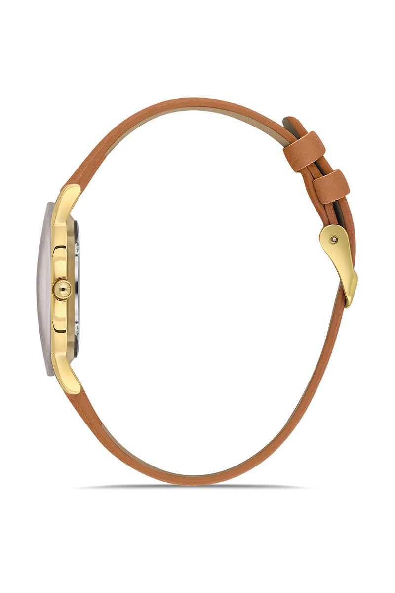 OMAX Women’s Wrist-Watch | Analog | Leather Strap | Elegant Design - Image 2