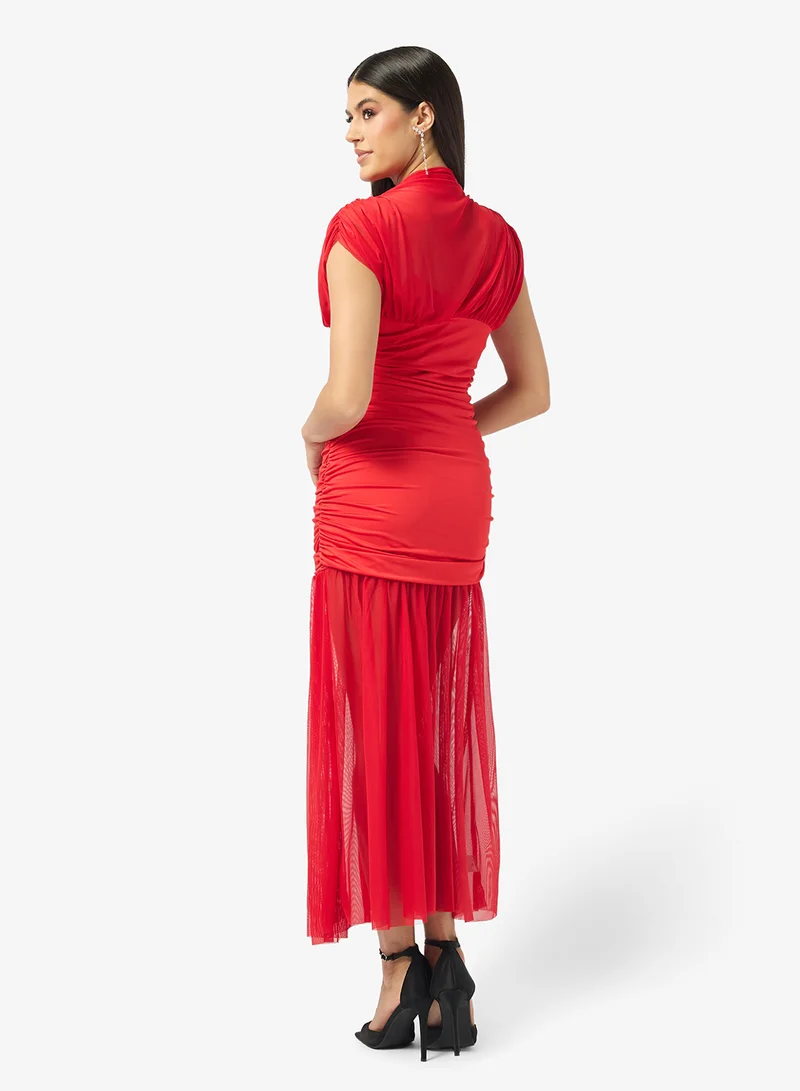 ايلا Ruched Bodycon Dress