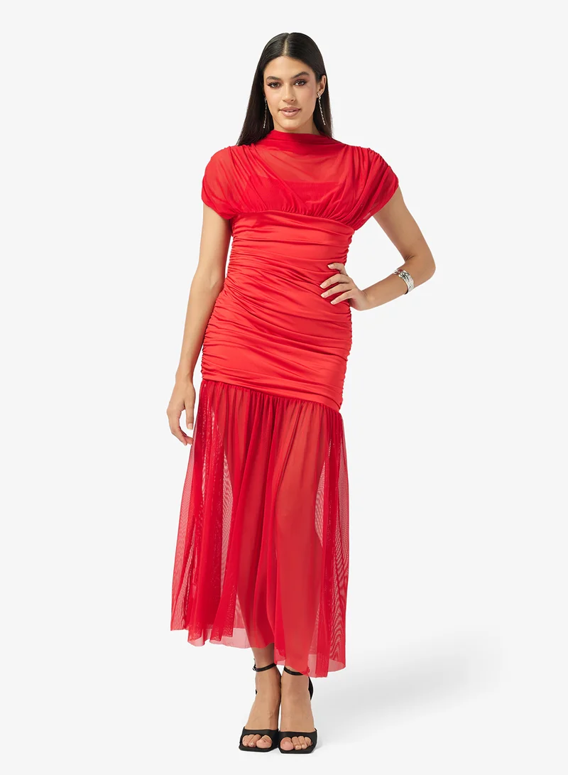 ايلا Ruched Bodycon Dress