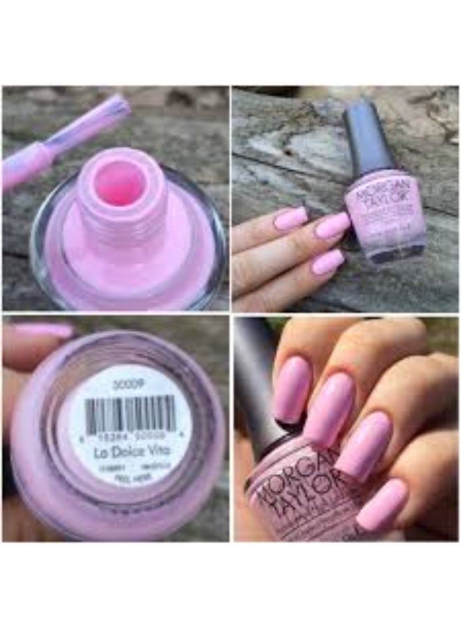 Morgan Taylor Professional Nail Lacquer Color La Dolce Vita 15ml - Image 2