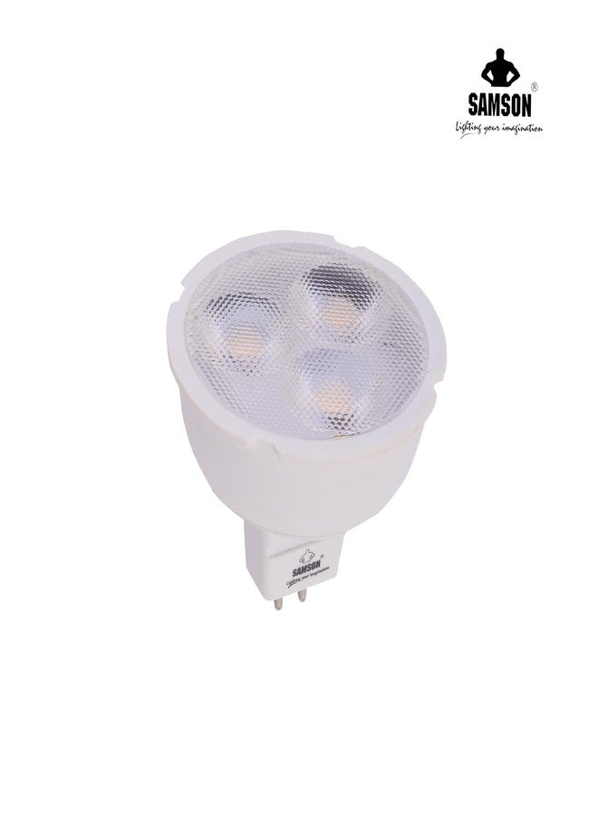 SAMSON 7W LED MR 16 Base Lamp Daylight Pack of 10 for Super Markets Showrooms Offices Residences Hotels Indoor Lighting - Image 5