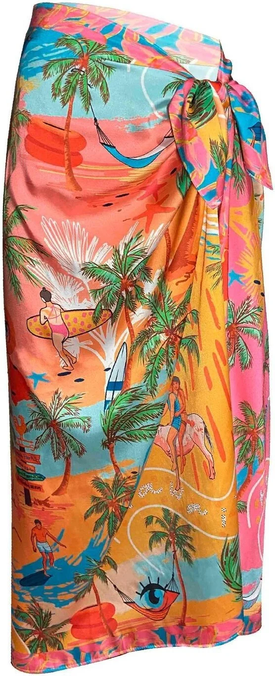 بولدر Elena Surf & Sunny Satin Pareo (145*100)
