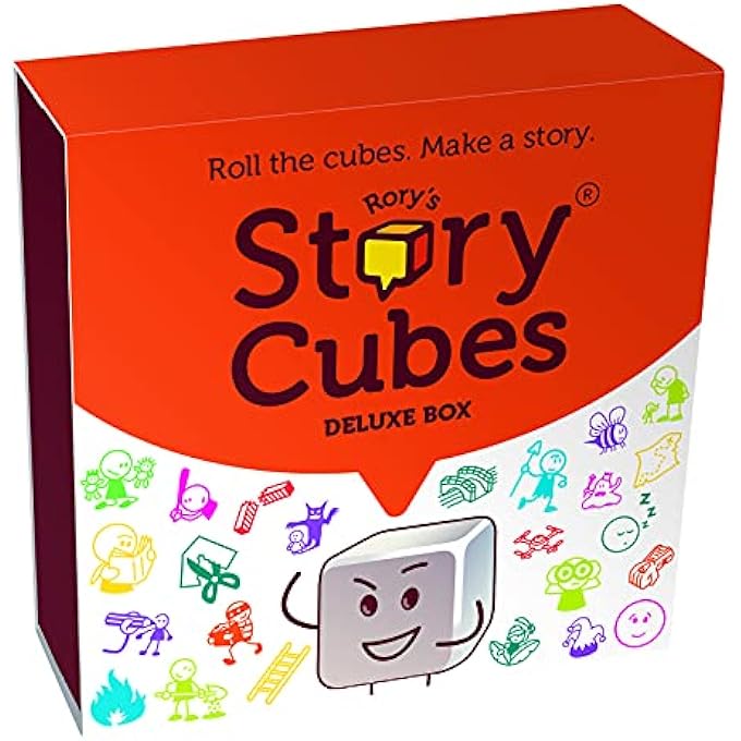Asmodee | Story Cubes: Deluxe Box (Contents Â£39 RRP) | Dice Game | Ages 6+ | 1+ Players | 20 Minutes Playing Time - Image 1