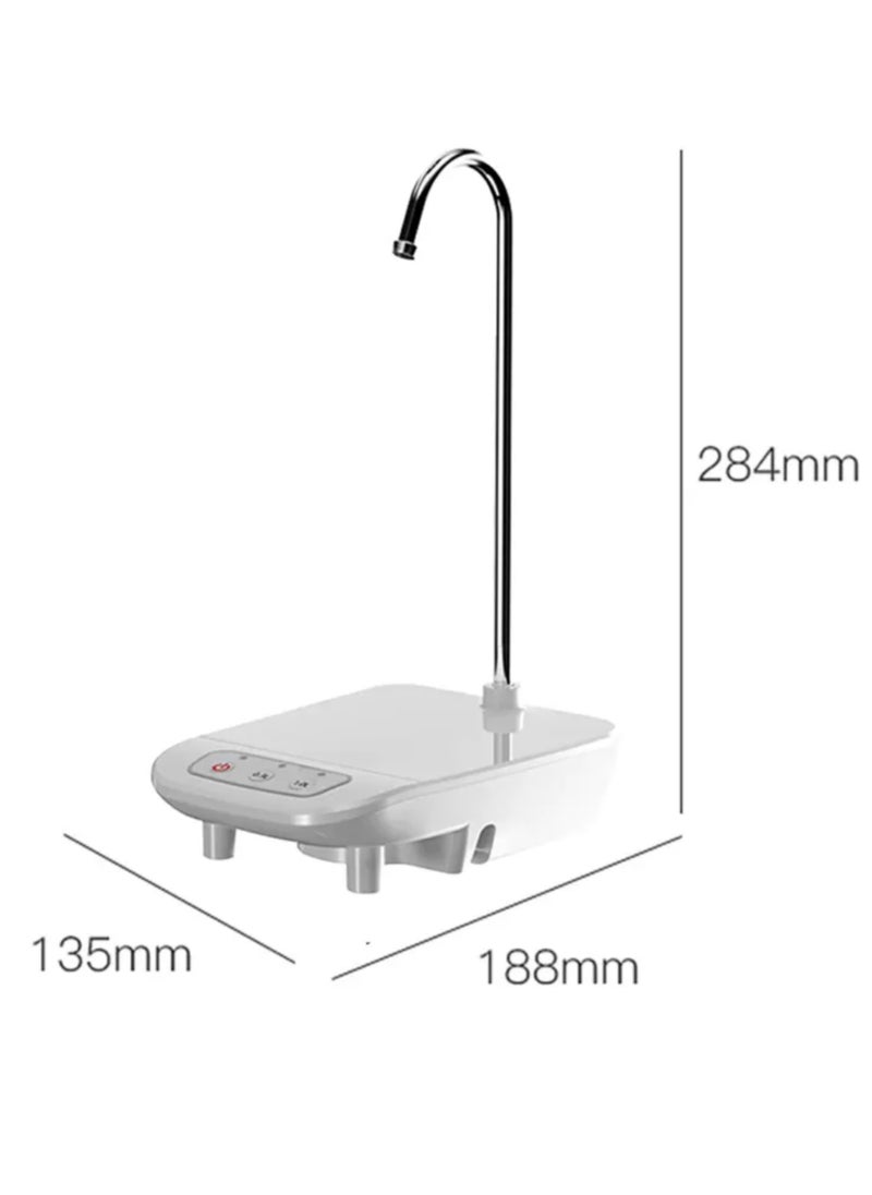 THE ARTFUL BLEND Wireless Electric Water Dispenser with Stand – Compact, Quiet, and Convenient  - WHITE  - Image 1