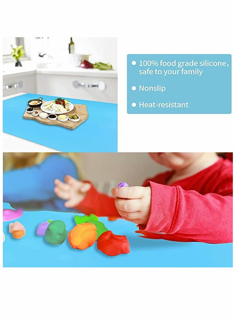 Excefore Silicone Craft Mats, Large Silicone mat for Jewelry Casting Molds Mats, Waterproof Washable Heat-Resistant, Multipurpose Mat, Premium Silicone - Image 3