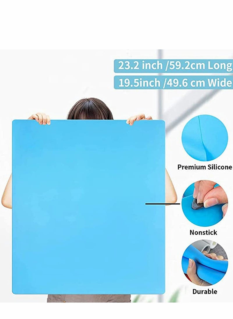 Excefore Silicone Craft Mats, Large Silicone mat for Jewelry Casting Molds Mats, Waterproof Washable Heat-Resistant, Multipurpose Mat, Premium Silicone - Image 5