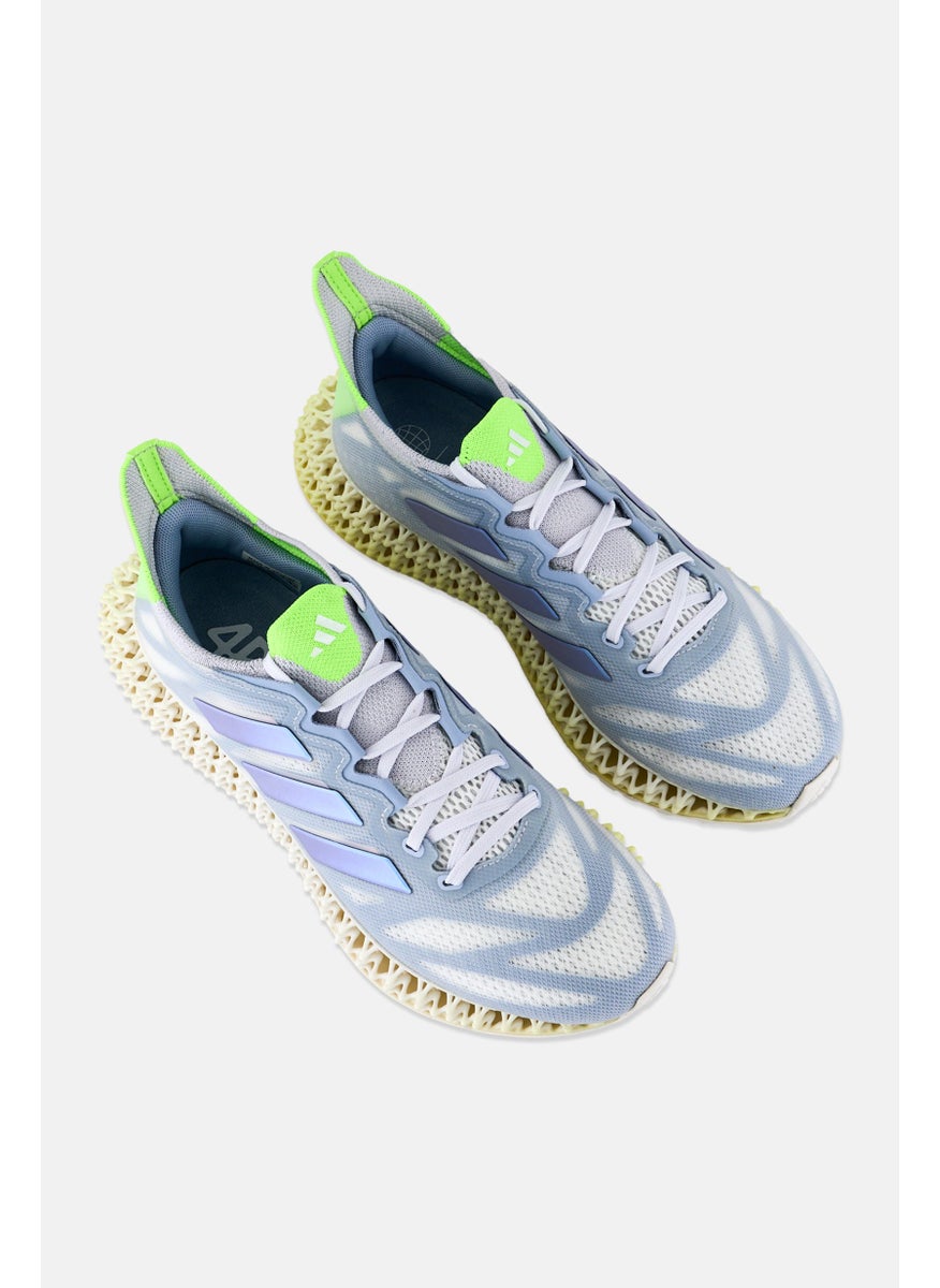 Adidas - Women 4DFWD 3 Lace Up Running Shoes, Multicolor - Image 1
