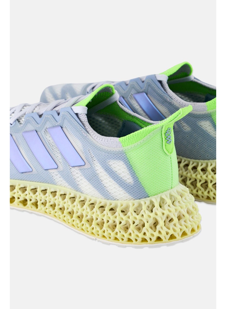 Adidas - Women 4DFWD 3 Lace Up Running Shoes, Multicolor - Image 1