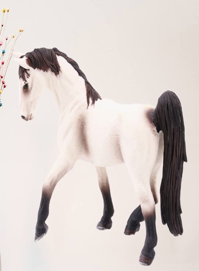 balacoo Horse Figurines Toy Horse Model Steed Animal Model Ornament Desktop Animal Sculpture for Home Office - Image 3