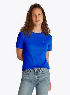 TOMMY HILFIGER Logo Crew Neck T-Shirt  - Image 1