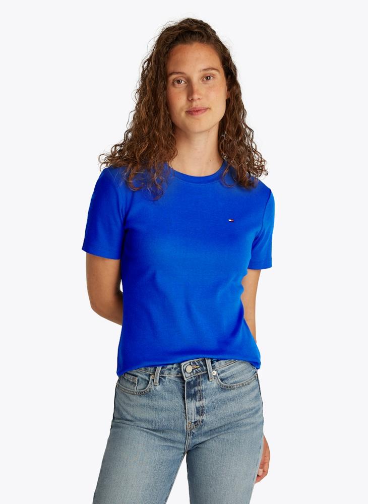 TOMMY HILFIGER Logo Crew Neck T-Shirt - Image 1