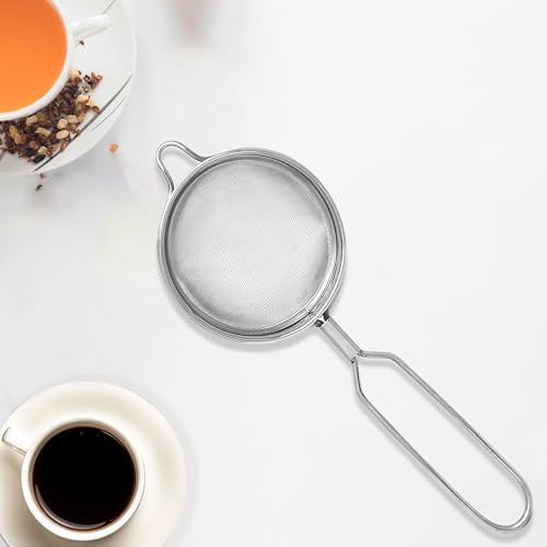 HAZEL Stainless Steel Tea Coffee Strainer Chalani Filter, 8.3 Cm Dia - Image 2