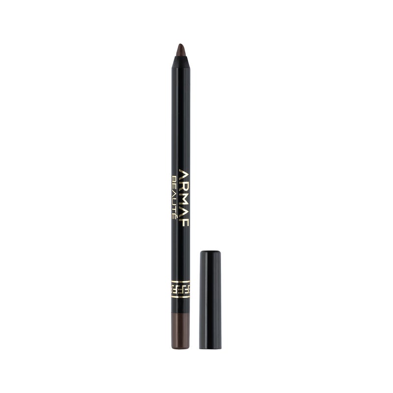 Armaf Beaute Glide It Water Line Eyeliner Wood Colour, Waterproof Gel Pencil, 24h Long Wear, Matte Eye Liner, Lightweight, Smudge Proof, Weightless, Smooth Application, Lash Line & Dramatic Wing - Image 2
