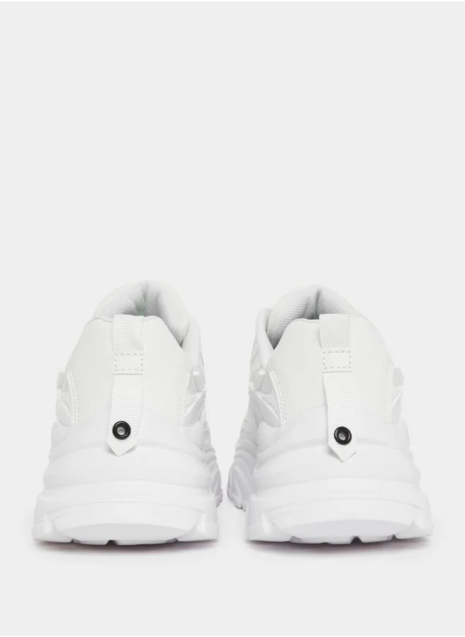 Styli Super Chunky Web Design Sneakers