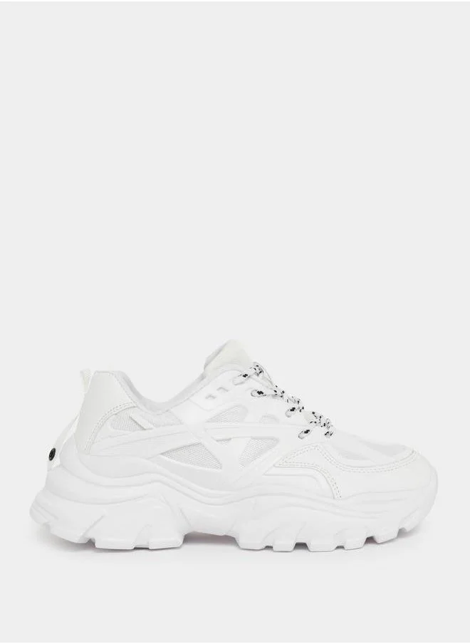 Styli Super Chunky Web Design Sneakers