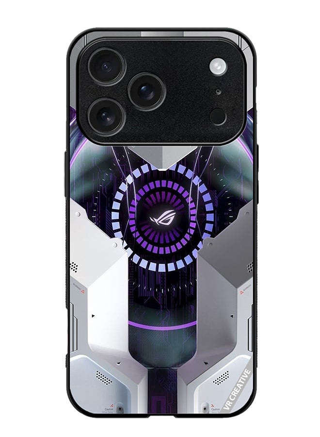 VR CREATIVE Protective Case Cover For Apple iPhone 17 Pro Max Republic Of Gamers Logo Design Multicolour