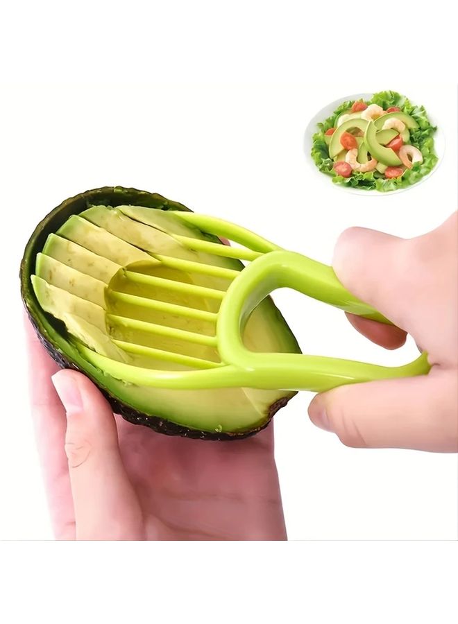 Blue Avocado Slicer Peeler Corer Fruit Tool 1pc - Image 4