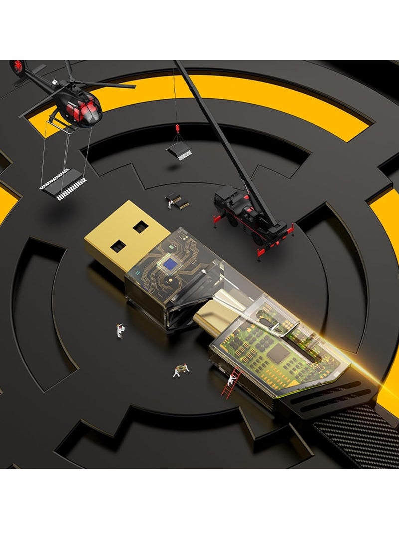 4-in-1 Convertible Metal Fast Data Cable – 65W Braided Charging Cable - Image 5