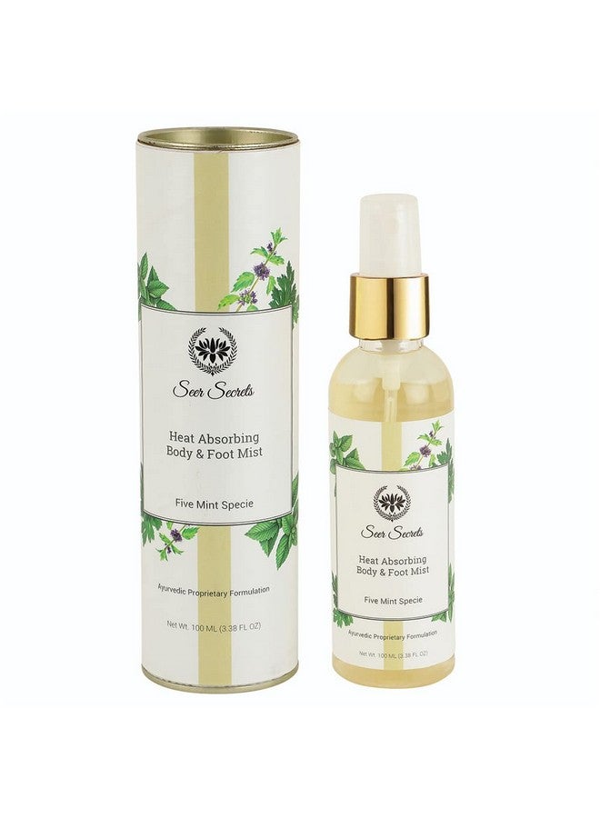Seer Secrets Five Mint Body & Foot Mist Liquid Air Conditioner Suitable For Men & Women|Pack Of 100Ml - Image 1