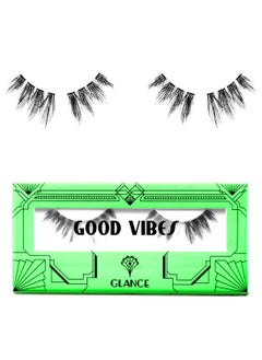 Glance Cosmetics Good Vibes - Natural False Eyelashes  - Image 1